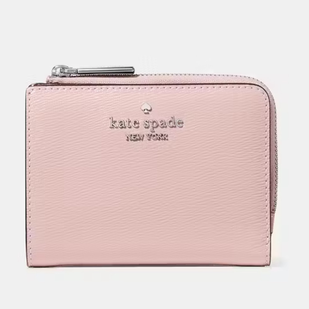 Kate Spade Pink Pebbled Leather Wallet